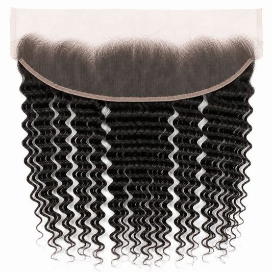 Curly 13x4 HD Lace Human Hair Frontal