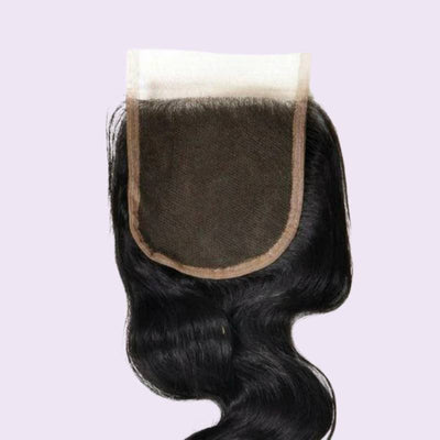 4x4 human hair closure