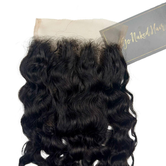 Burmese Curly 4x4 Closure