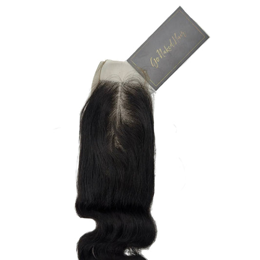 Raw Exclusive Body Wave 2x6 Swiss Lace Human Hair Closure