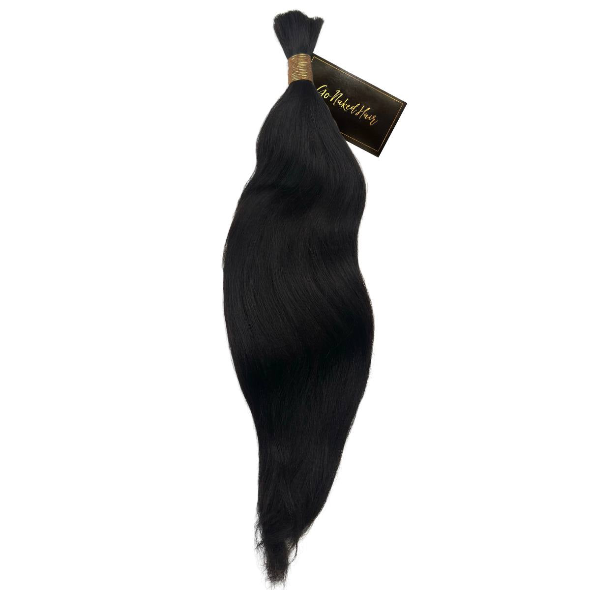 Yaki Straight Human Braiding Hair