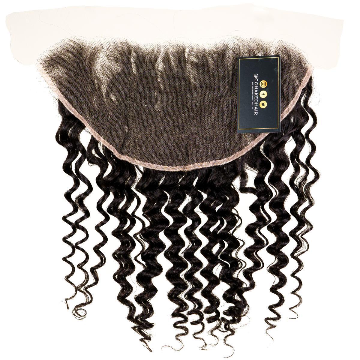 brazilian curly 13x6 hd frontal