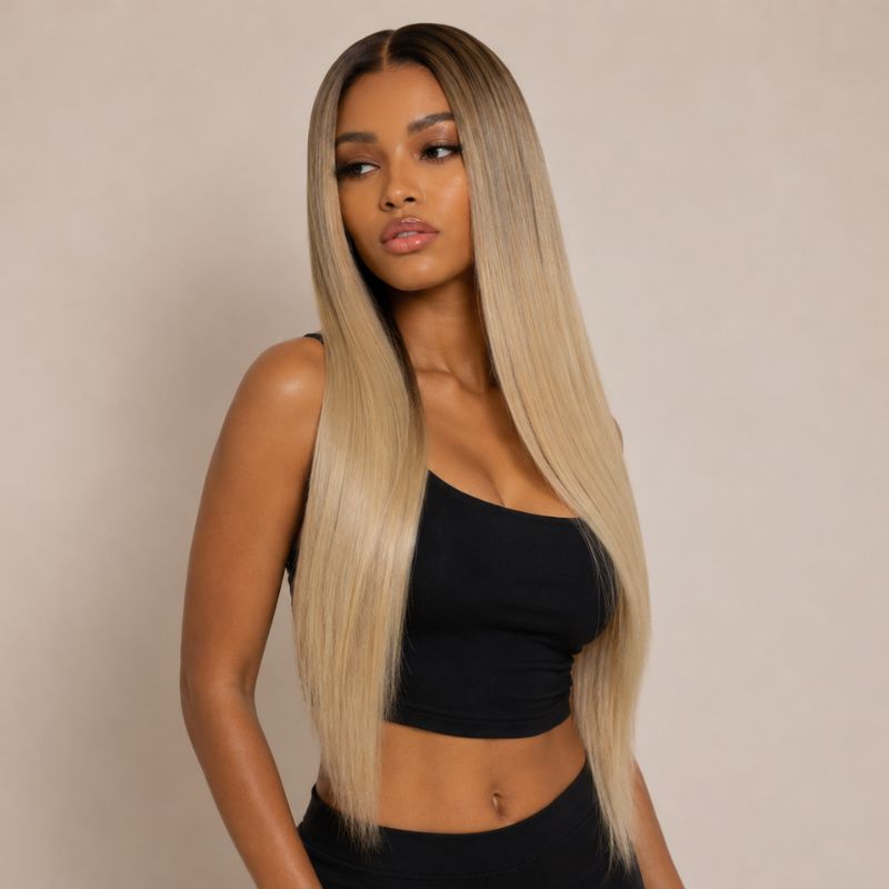 Dahlia Ombré Glueless HD Lace Raw Hair Wig