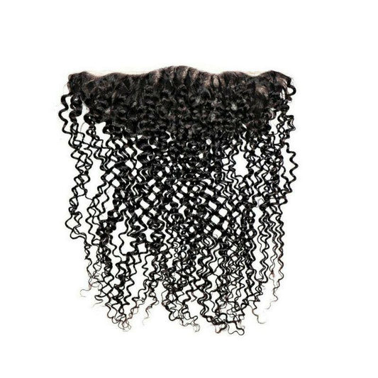 Transparent Brazilian Kinky Curly Frontal