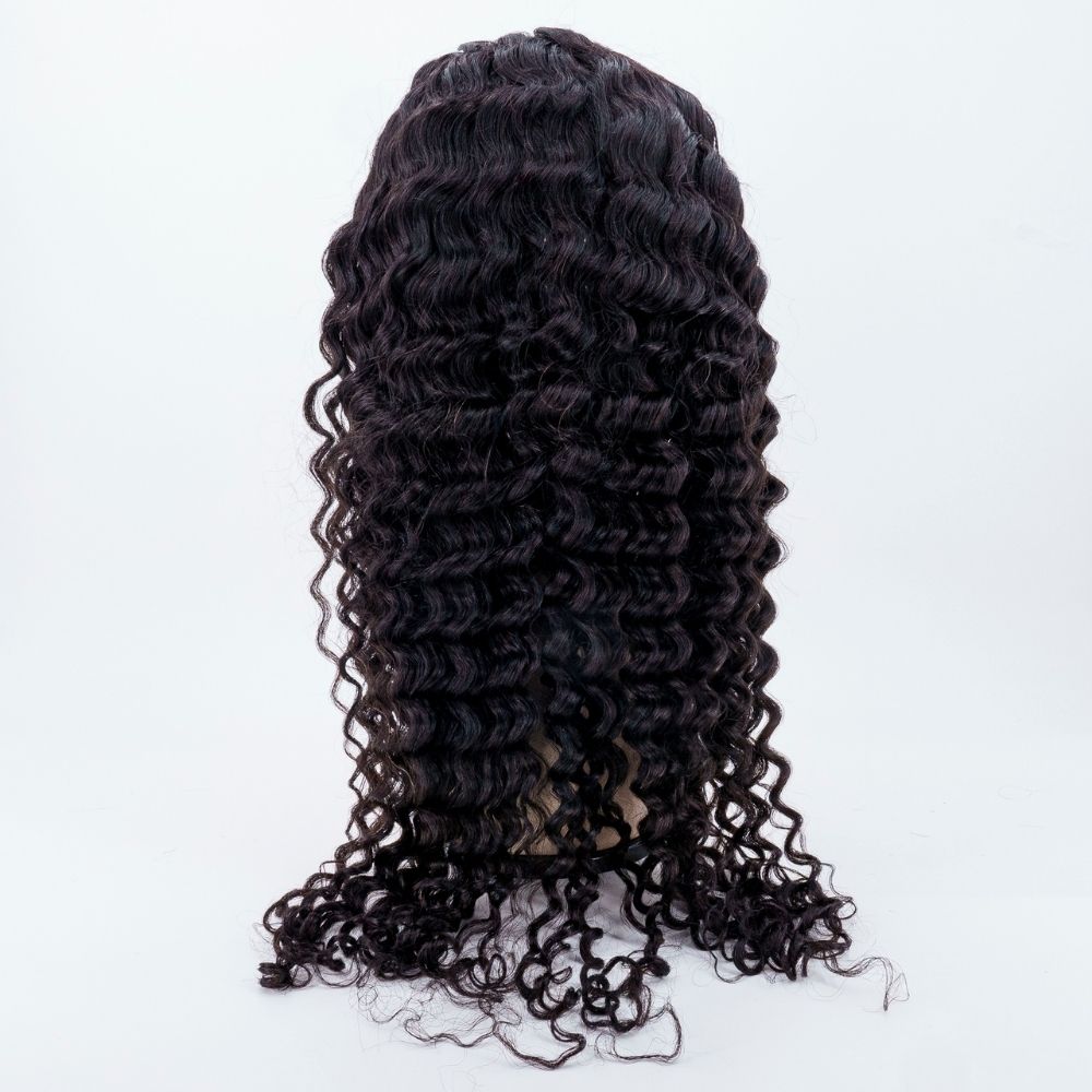 limited edition deep wave headband wig