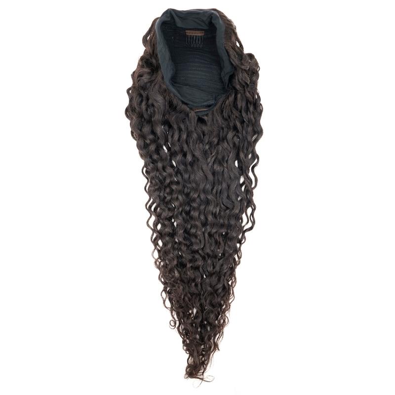 Inside of cap view for Ocean Wave Headband wig