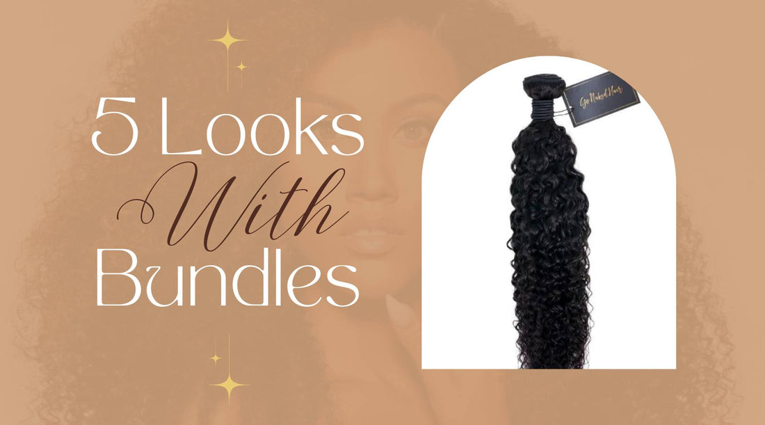 5 Hairstyles with Human Hair Bundles