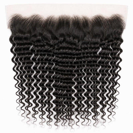 Curly 13x4 HD Lace Human Hair Frontal