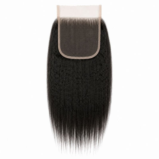 Kinky Straight 6x6 HD Lace Human Hair Closure