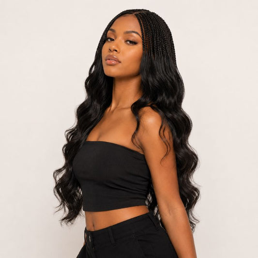Body Wave Feather Crochet Hair – 20"