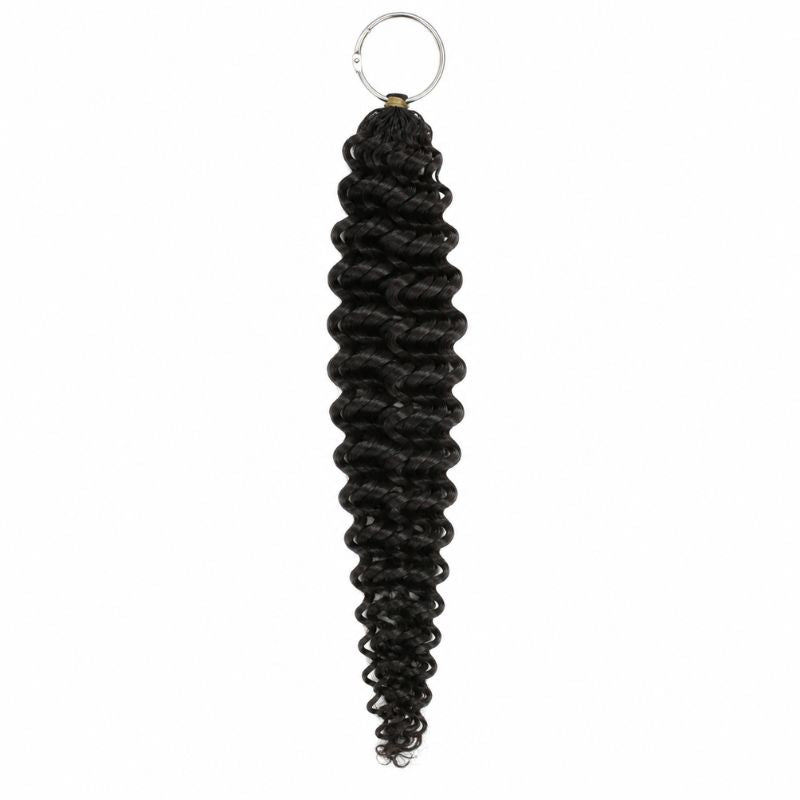 Deep Wave Feather Crochet Hair – 16"