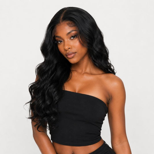 Loose Wave Transparent Lace Front Wig