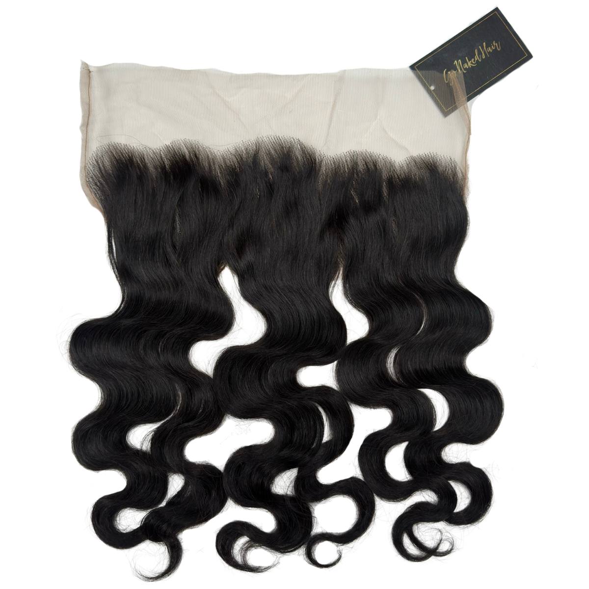 Raw Exclusive Body Wave 13x4 Swiss Lace Human Hair Frontal