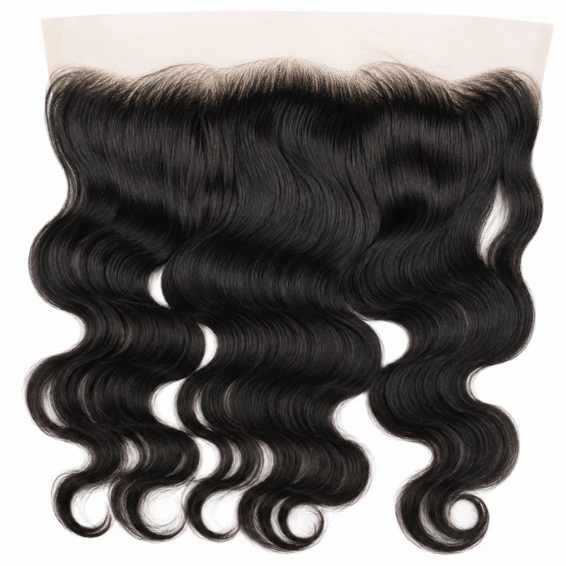 Raw Body Wave Bye Bye Waves 13x4 HD Lace Human Hair Frontal