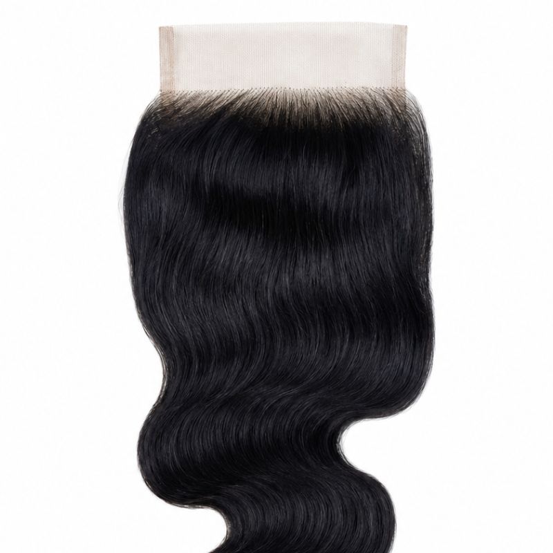 Raw Body Wave Bye Bye Waves 4x4 HD Lace Human Hair Closure