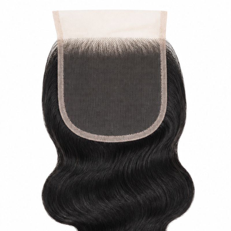 Raw Body Wave Bye Bye Waves 4x4 HD Lace Human Hair Closure