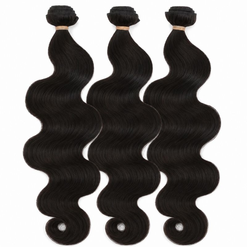 Raw Body Wave Bye Bye Waves Human Hair Bundle Deals