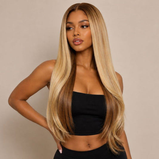 Amaya Balayage Glueless HD Lace Raw Hair Wig