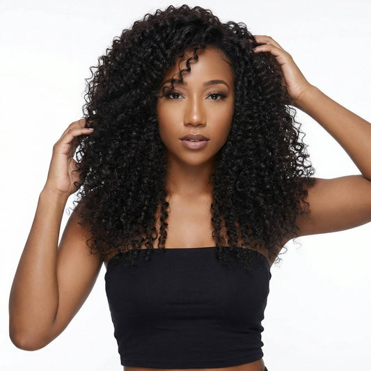 Brazilian Curly Human Hair Bundle Deals
