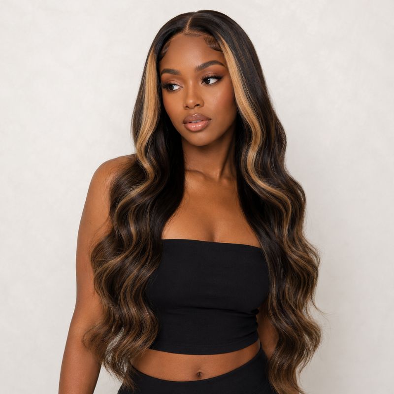 Capri Balayage Glueless HD Lace Raw Hair Wig