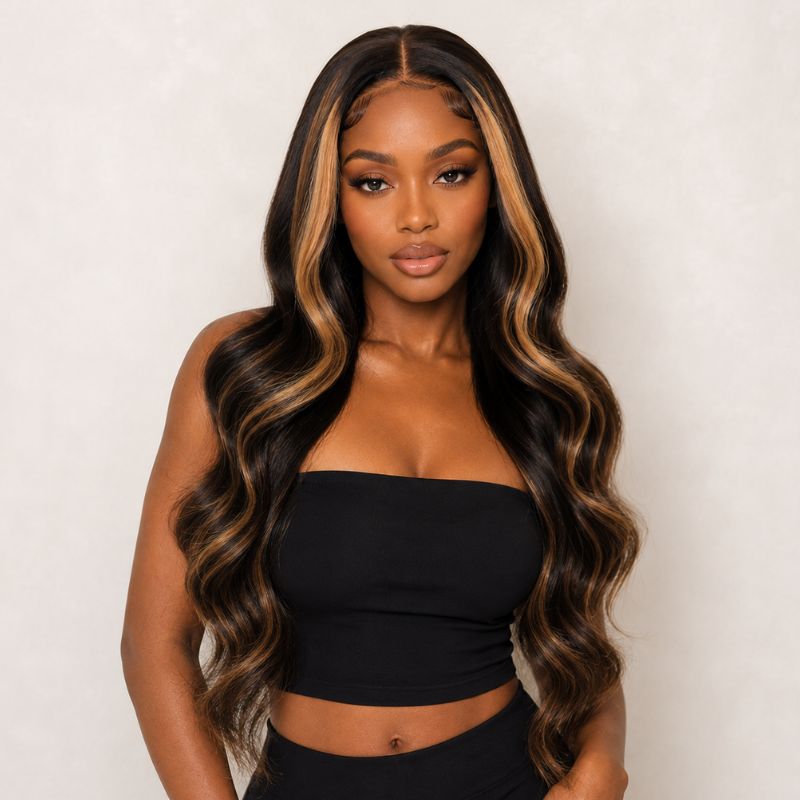 Capri Balayage Glueless HD Lace Raw Hair Wig