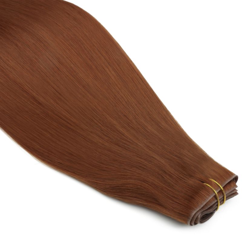 copper invisible clip ins extension