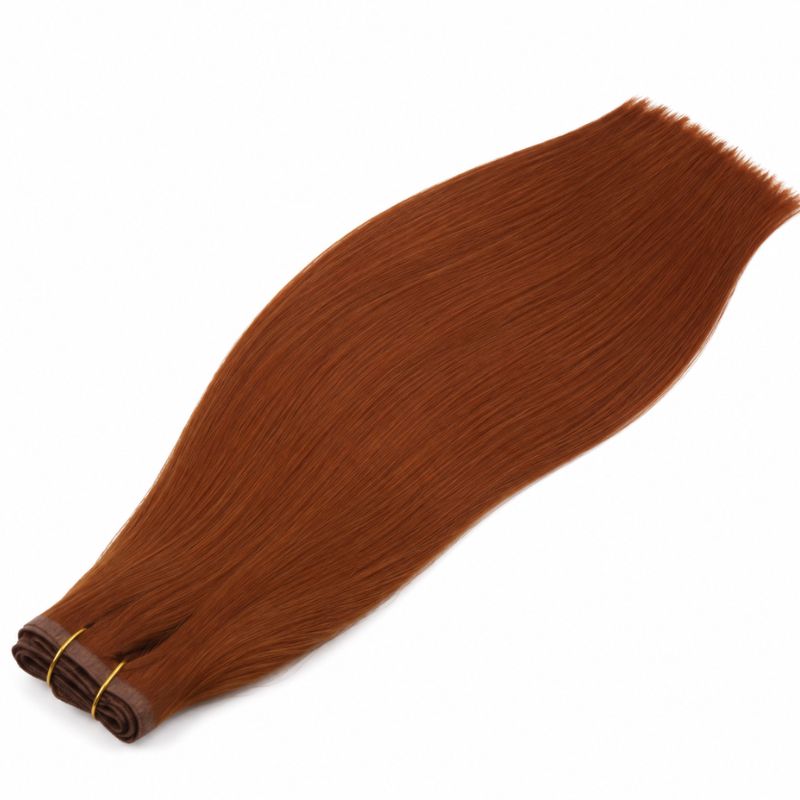 Seamless Clip-In Hair Extensions – 20" Copper