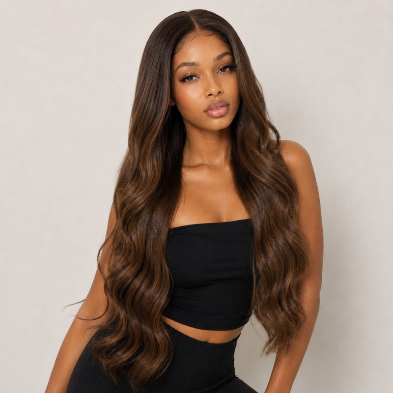 Freya Balayage Glueless HD Lace Raw Hair Wig