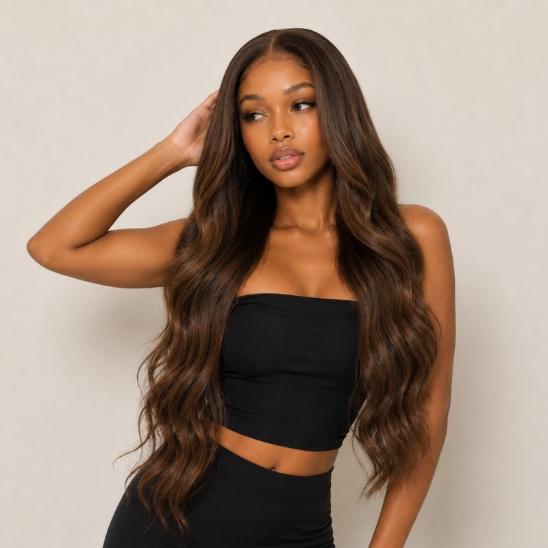 Freya Balayage Glueless HD Lace Raw Hair Wig