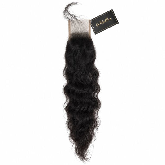 2x6 indian curly closure
