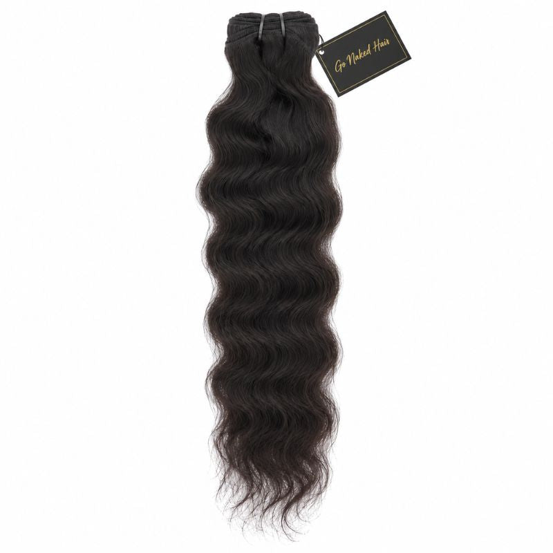 raw indian curly bundle