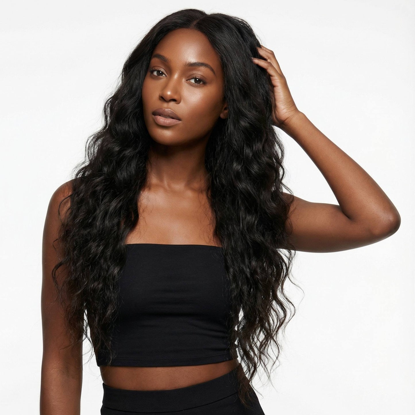Raw Indian Wavy Human Hair Bundle Deal