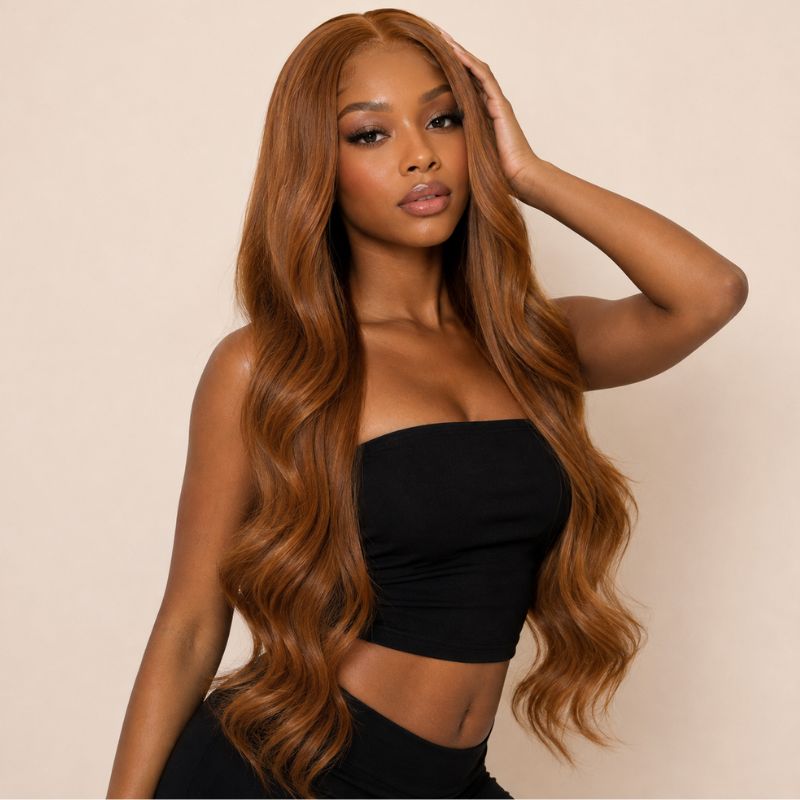 Sienna Balayage Glueless HD Lace Raw Hair Wig