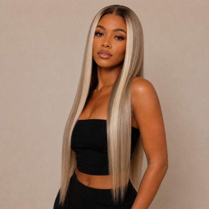 Zara Balayage Glueless HD Lace Raw Hair Wig