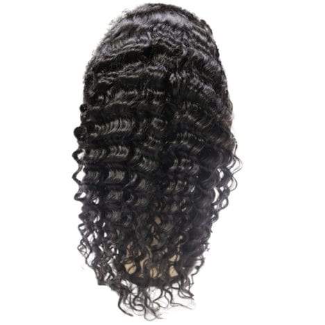 Brazilian Curly Transparent Lace Front wig