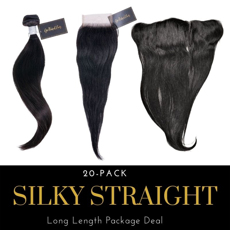 Silky straight long length package deal